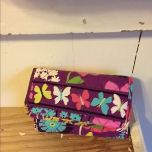 Vera Bradley Flutterby Tri-Fold Wallet